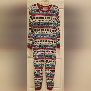 Bucees Holiday Adult Onesie L